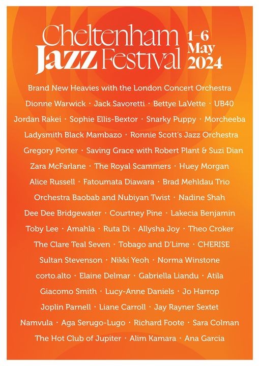 Cheltenham Jazz Festival 2024 Line Up Revealed